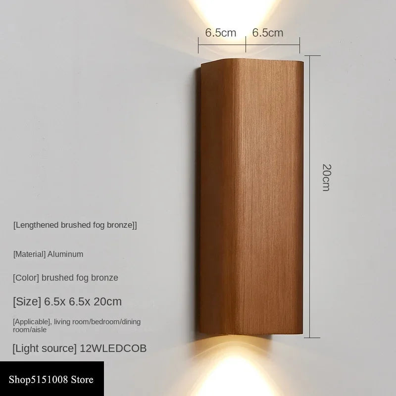 LumiGlow - Stilvolle LED-Wandlampe mit Warm- und Kaltlicht | Brehn