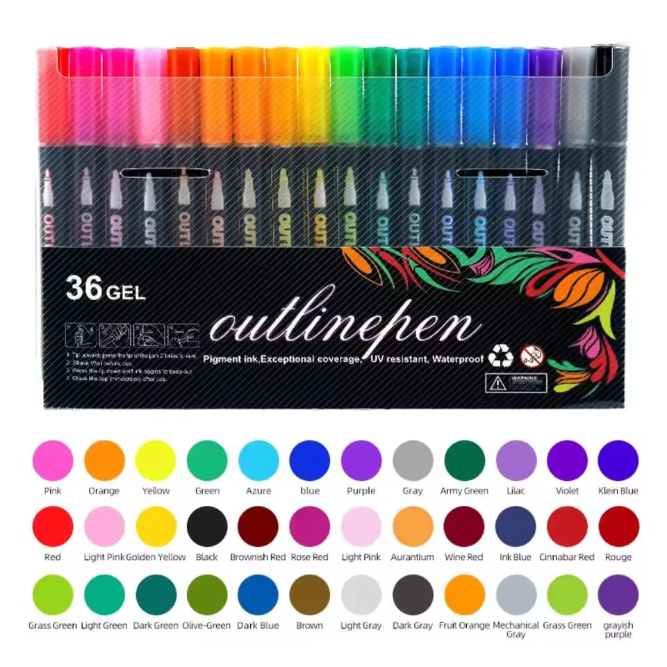Brehn | SparkleMagic: Dual-Farben Stifte