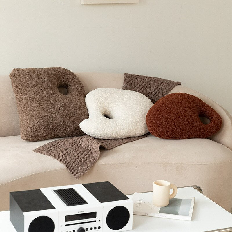 Fluffy Pebble Kissen | Brehn