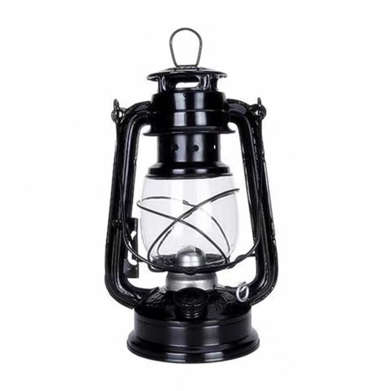 VIvolux | Nostalgische Camping Seiten Outdoor Petroleumlaterne Lampe