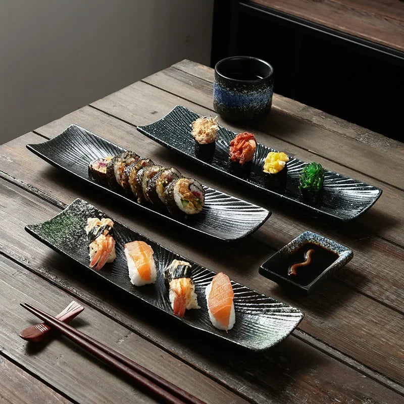 Minimalistische Sushi Teller Brehn