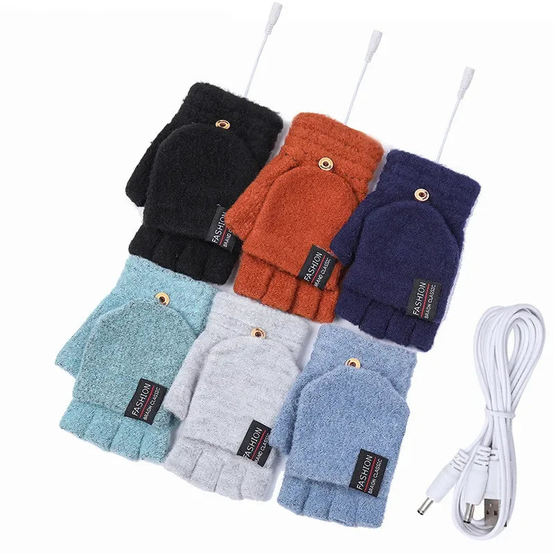 USB Wiederaufladbare Warm Welle Heizte Handschuhe | Brehn