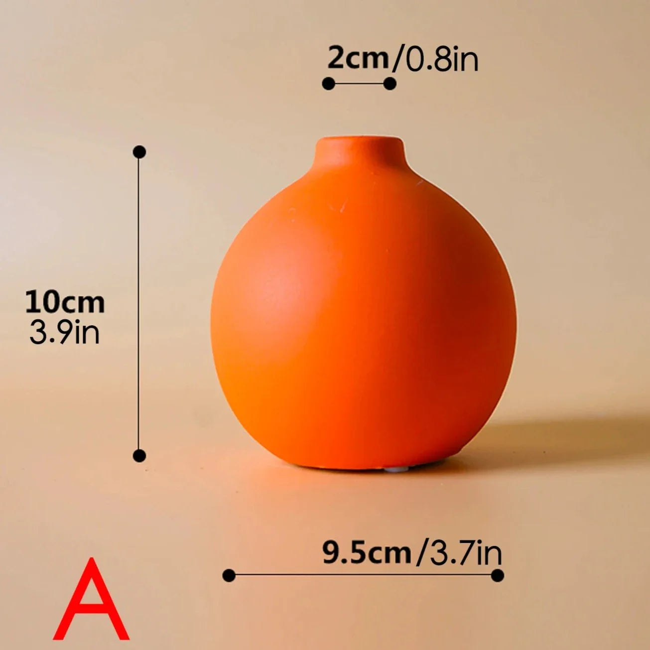 Nordische Keramikvase Brehn