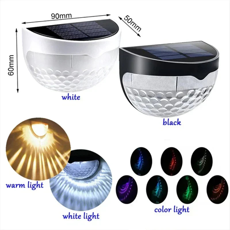 Brehn | Outdoor wasserdichte Solar-LED-Patiowandleuchte
