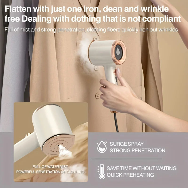 Brehn | Quick Iron™ Tragbares Dampfbügeleisen für Kleidung