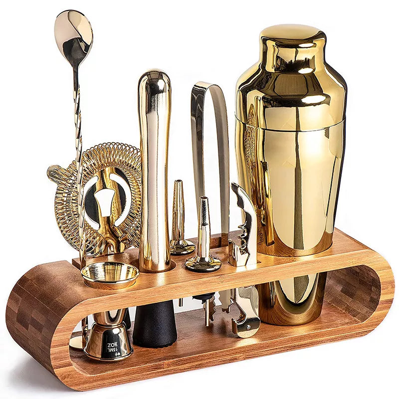 Stirré Elite Cocktail Set – Luxus Metall Bar Set Essentials | Brehn