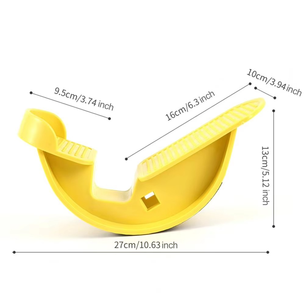 2er-Pack Fußwippen-Wadenstrecker zur Linderung von Plantarfasziitis, Achillessehnenentzündung, Knöchel- und Unterschenkelmuskelverspannungen, 27 x 13 cm große Schrägbretter