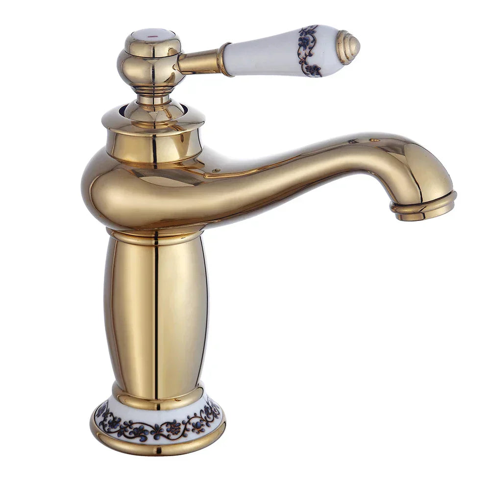 Brehn | Vintage Luxe Badezimmerarmatur für elegante Innenräume