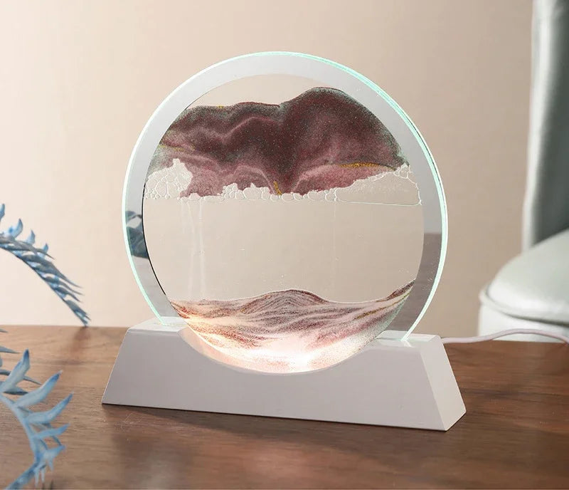 Brehn | Bewegende Sand Tischlampe