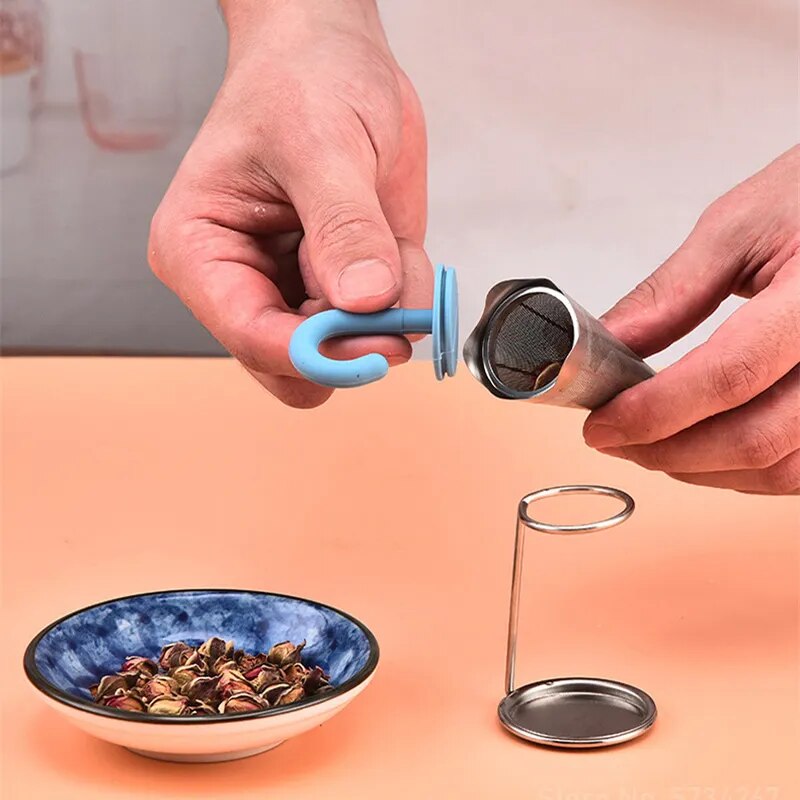 VIvolux | Regenschirm Edelstahl Teeinfusser