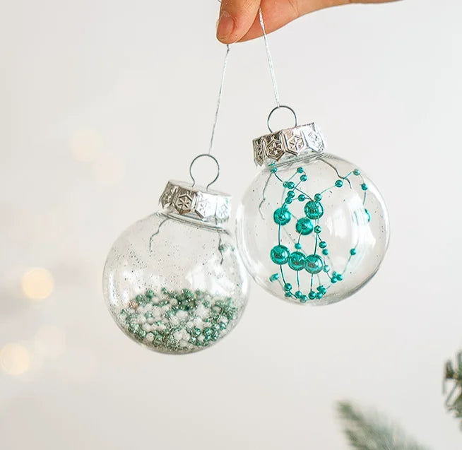 Transparent Hohlball Weihnachtsbaumdeko | Brehn