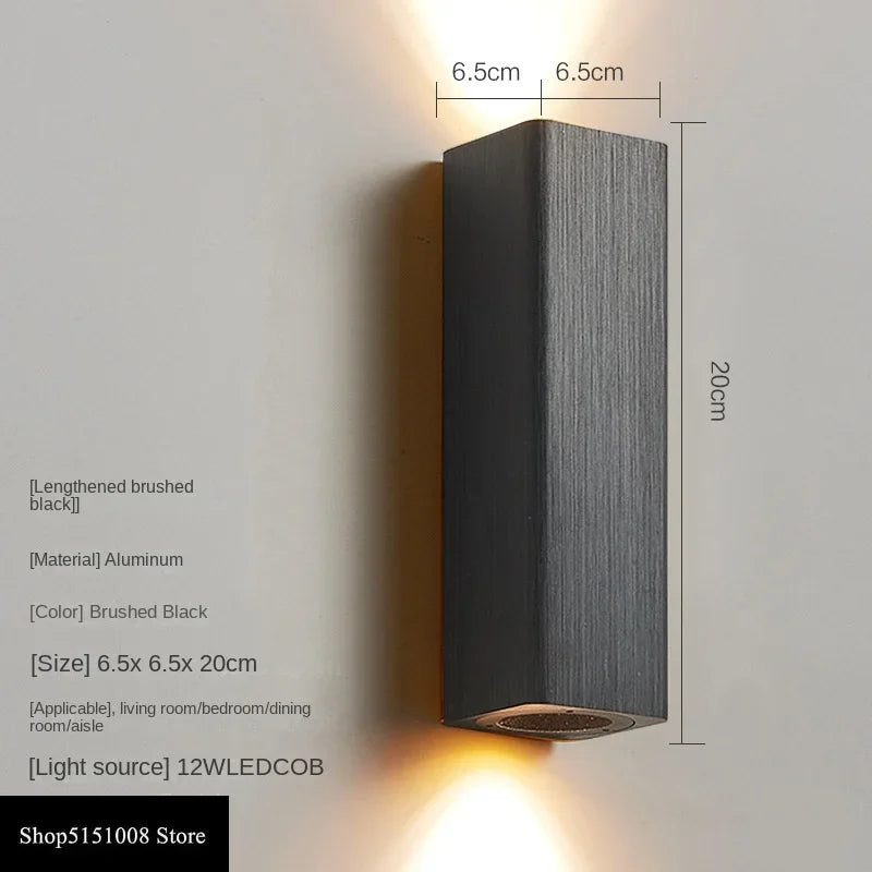 LumiGlow - Stilvolle LED-Wandlampe mit Warm- und Kaltlicht | Brehn