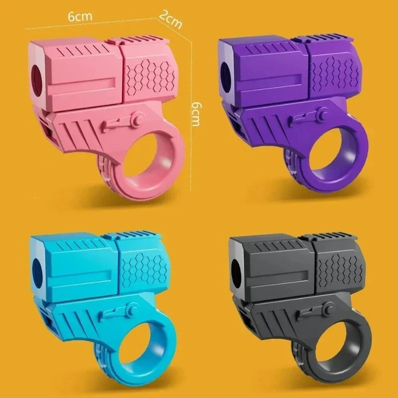 Brehn | Mini Shell Launcher EDC Finger Ring Spielzeugwaffe