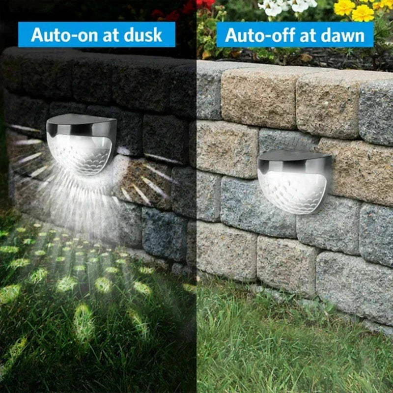 Brehn | Outdoor wasserdichte Solar-LED-Patiowandleuchte
