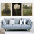 Vintage Vogue Galerie Wandkunst Landschaften Portrait Floral Abstrakt Portrait Skizze Fine Art Leinwanddrucke Bilder für das Wohnzimmer | Brehn
