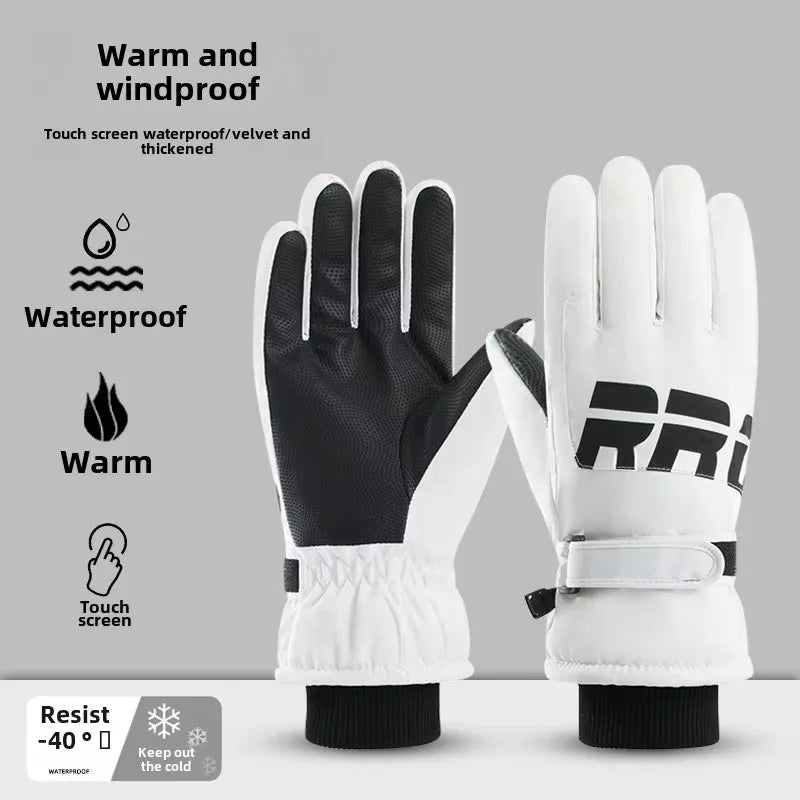 Brehn | GlacioShield Pro Gloves | Waterproof Winter Gloves | Touchscreen & Non-Slip | Warm Fleece Lining for Skiing, Cycling & Outdoor