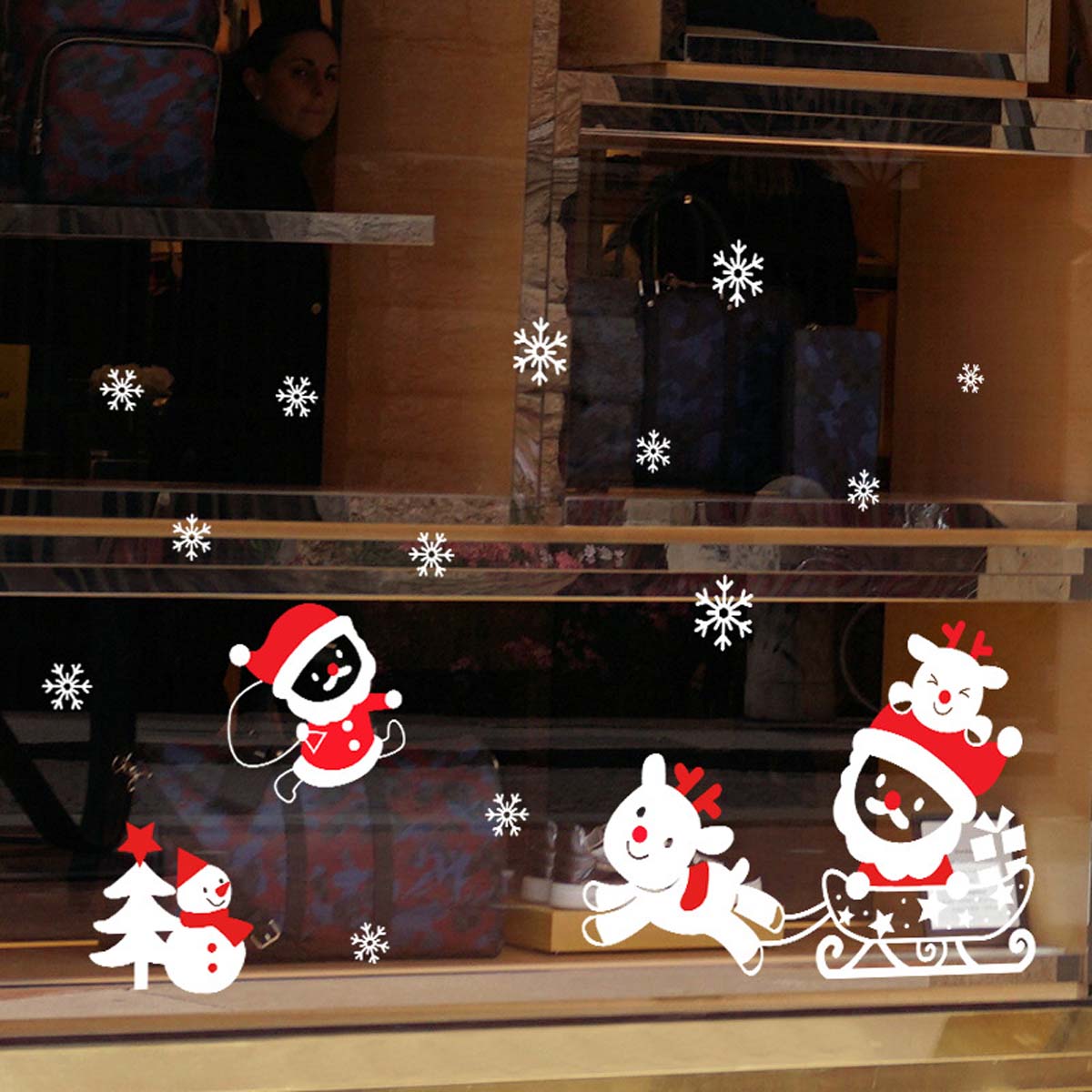 Brehn | Jingle Bells Weihnachtsfensterdekorationen