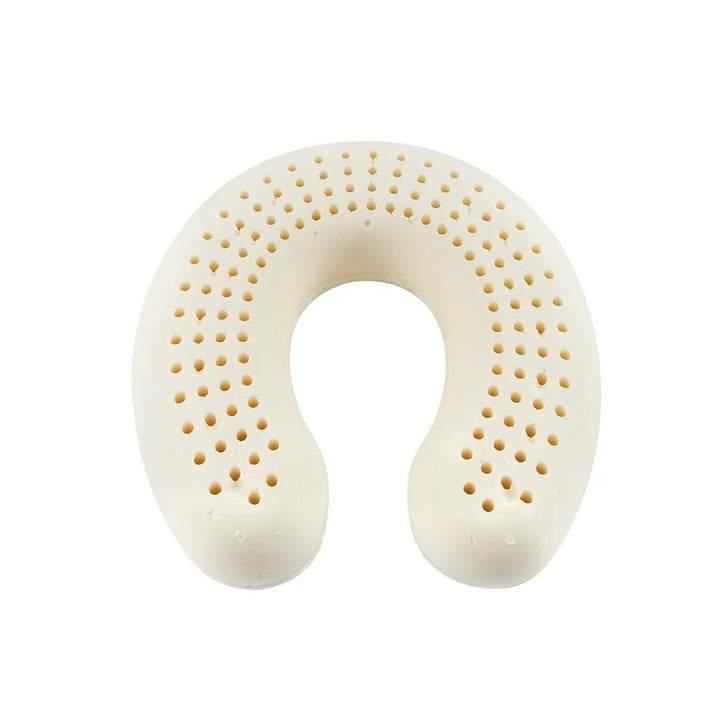 Natürliches Latex Atmungsaktives U-förmiges Nackenkissen | Brehn