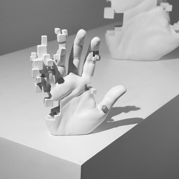 Moderne Kunstvolle Berührungen Hand Statue Dekor | Brehn