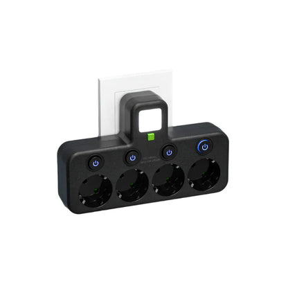 Brehn | VOLTRIQ ProLine Steckdosenleiste mit mehreren Steckdosen, USB Typ-C und Überspannungsschutz
