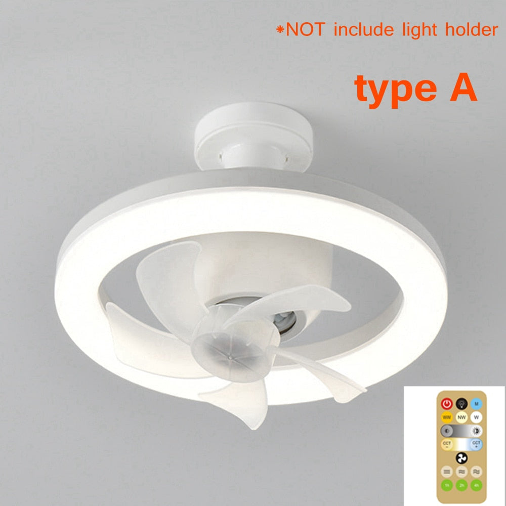 2in1 Radiant Rotating RC Deckenventilatorlampe | Brehn