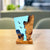 LED Ozean Taucher Tischlampe – Epoxidharz Holz Deko Lampe mit Karstlandschaft | Brehn