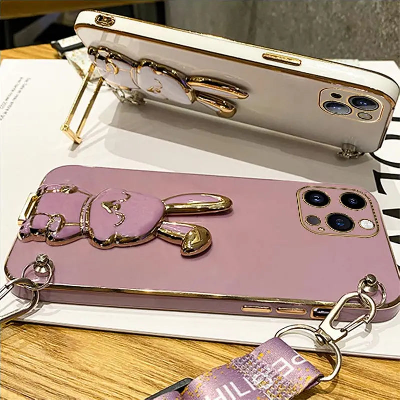 Brehn | 3D Hasenohr iPhone Haltercase