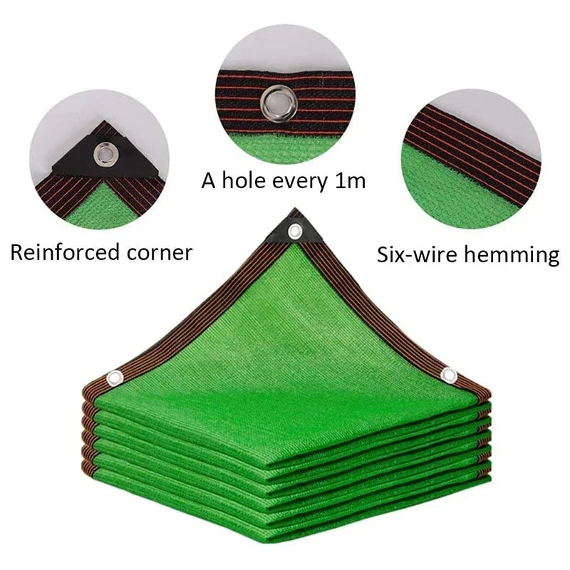 Brehn | Anti-UV Sonnenblock Mesh Haltbare Balkon Sichtschutzschirm