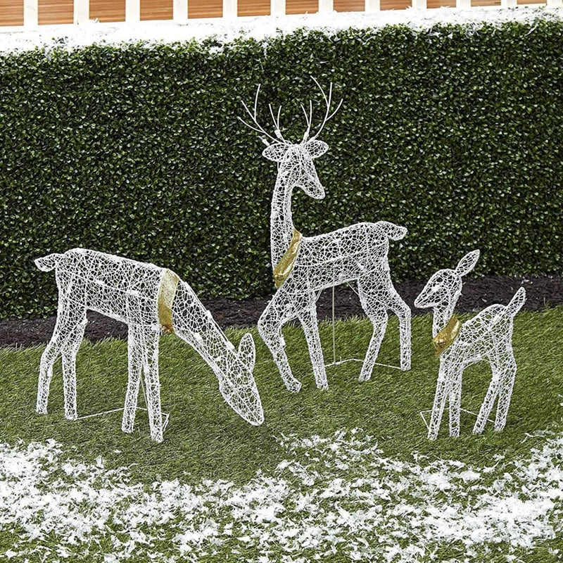Brehn | Leuchtendes Rentier Licht Garten Dekoration