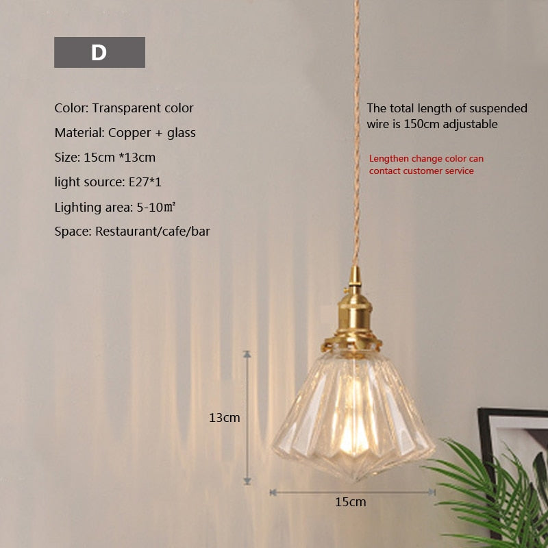 VIvolux | Nordic Brilliance Transparente Glas Pendelleuchte