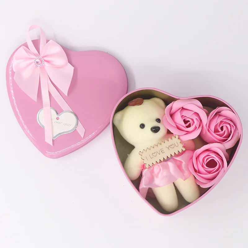Brehn | LuxeCuddle Teddybär | Verzauberndes und romantisches Geschenk für liebevolle Momente