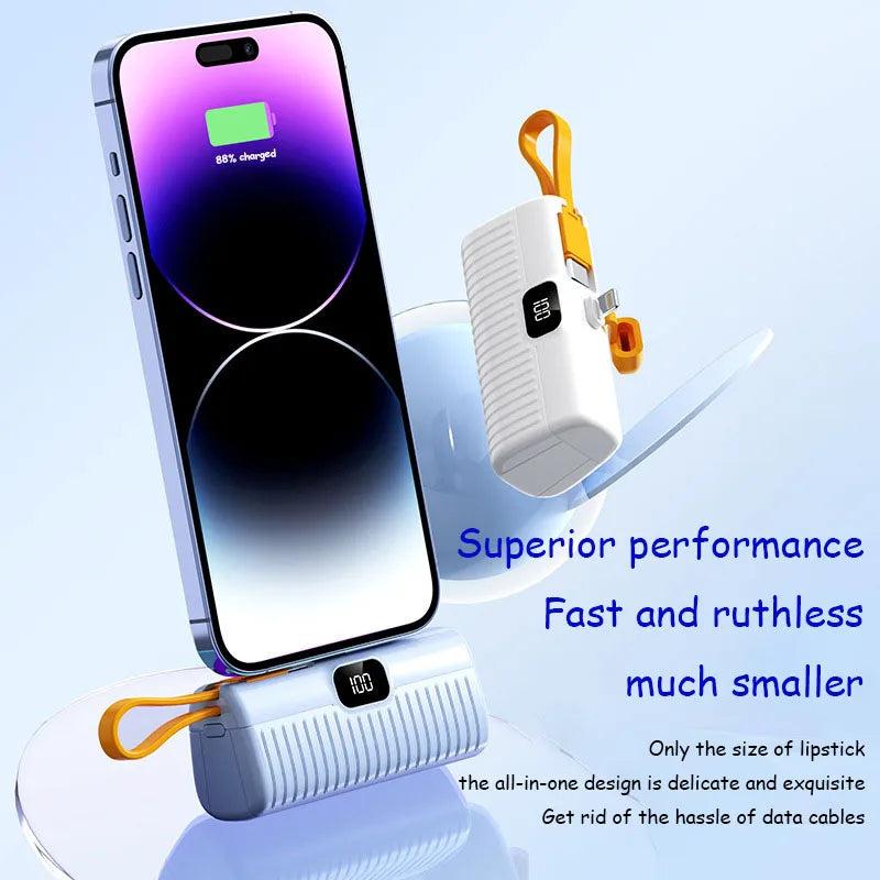 Brehn | Bidirektionales digitales Display Ultra-Lang Batterien Powerbank