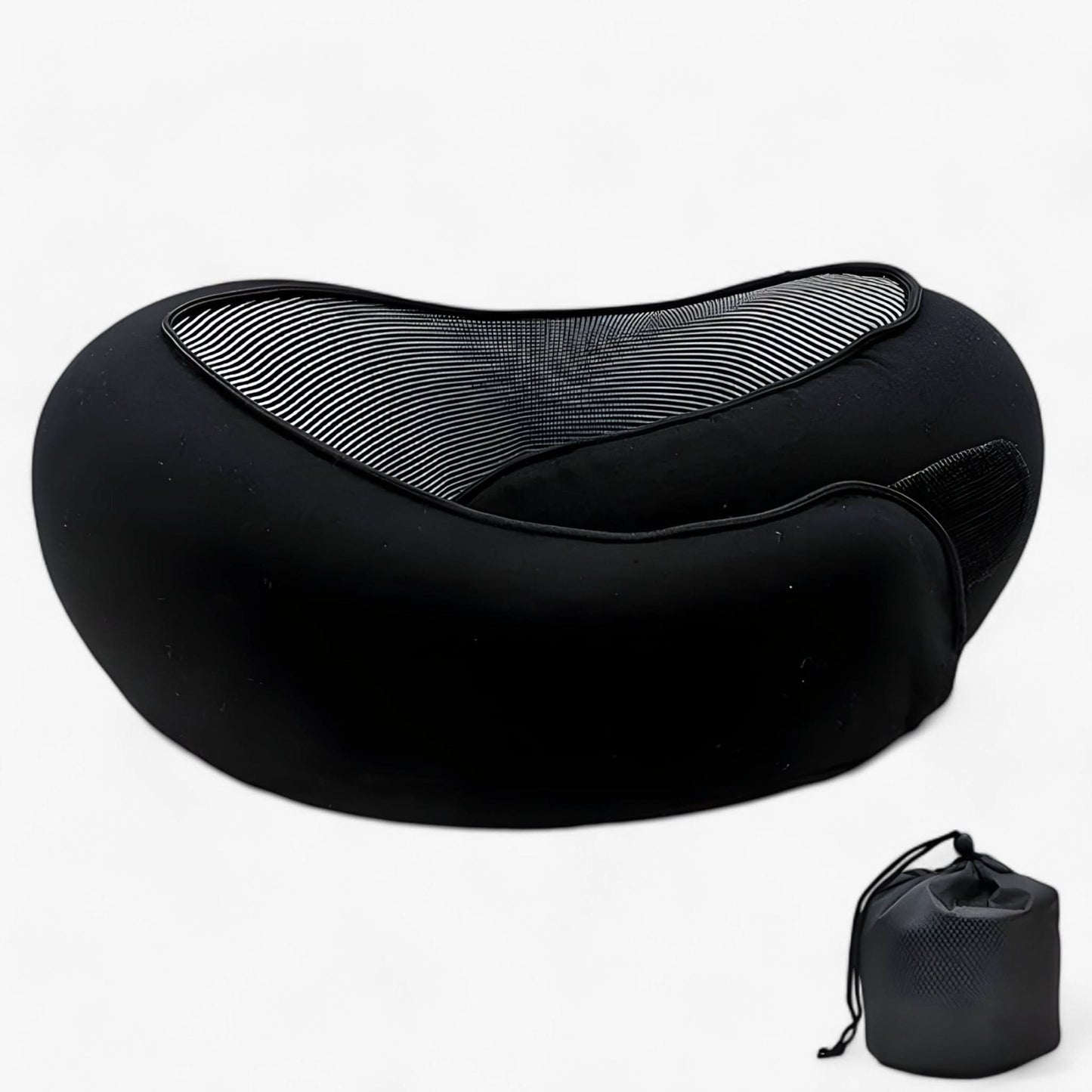 Ergonomisches Reise-Nackenkissen aus Memory-Schaum