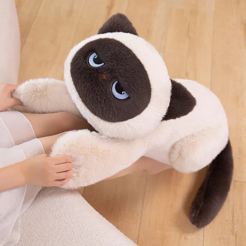 Brehn | Momo die lange Kawaii Siamkatze Plüsch