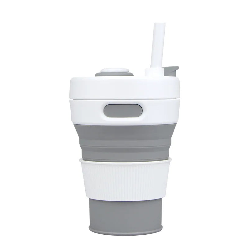 Wiederverwendbare tragbare Sip-and-Go zusammenklappbare Tasse | Brehn