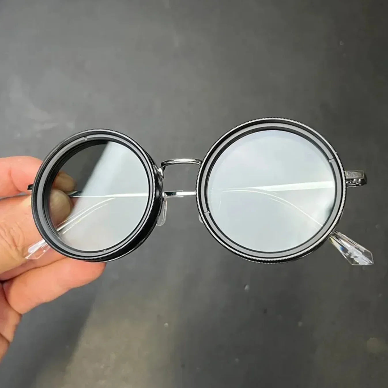 Brehn | ShadowSunglasses | Sonnenbrillen mit schwarzen Gläsern Stylisher UV-Schutz Fashion