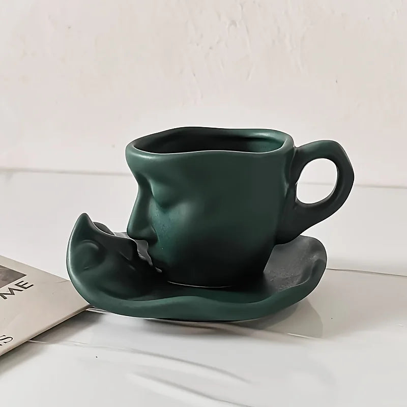 Brehn | Love Forever Kiss Keramiktasse