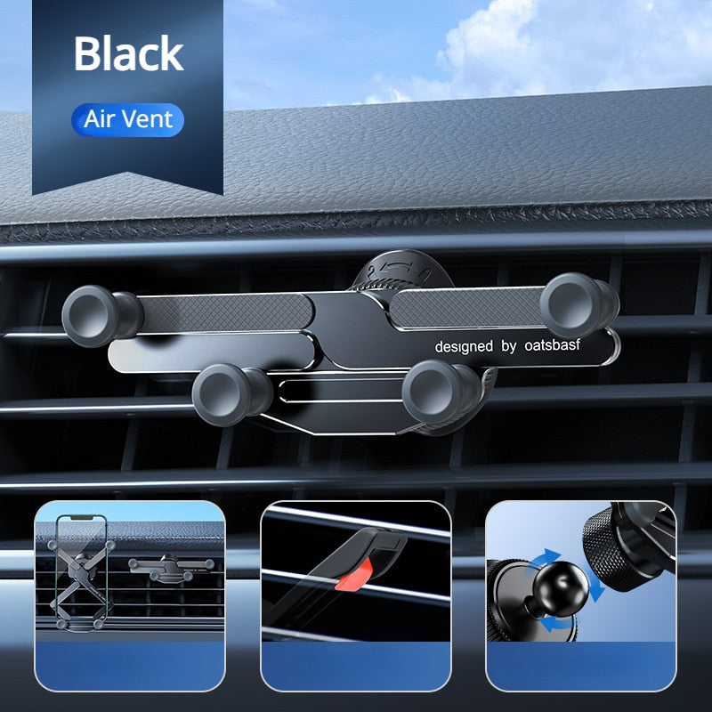 Brehn | Unsichtbare drehbare Luftauslass-Montage Auto Handyhalter