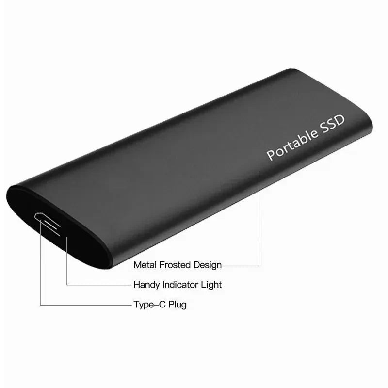 Brehn | DATAVAULT – Ultra dünne 4 TB externe Festplatte USB-C