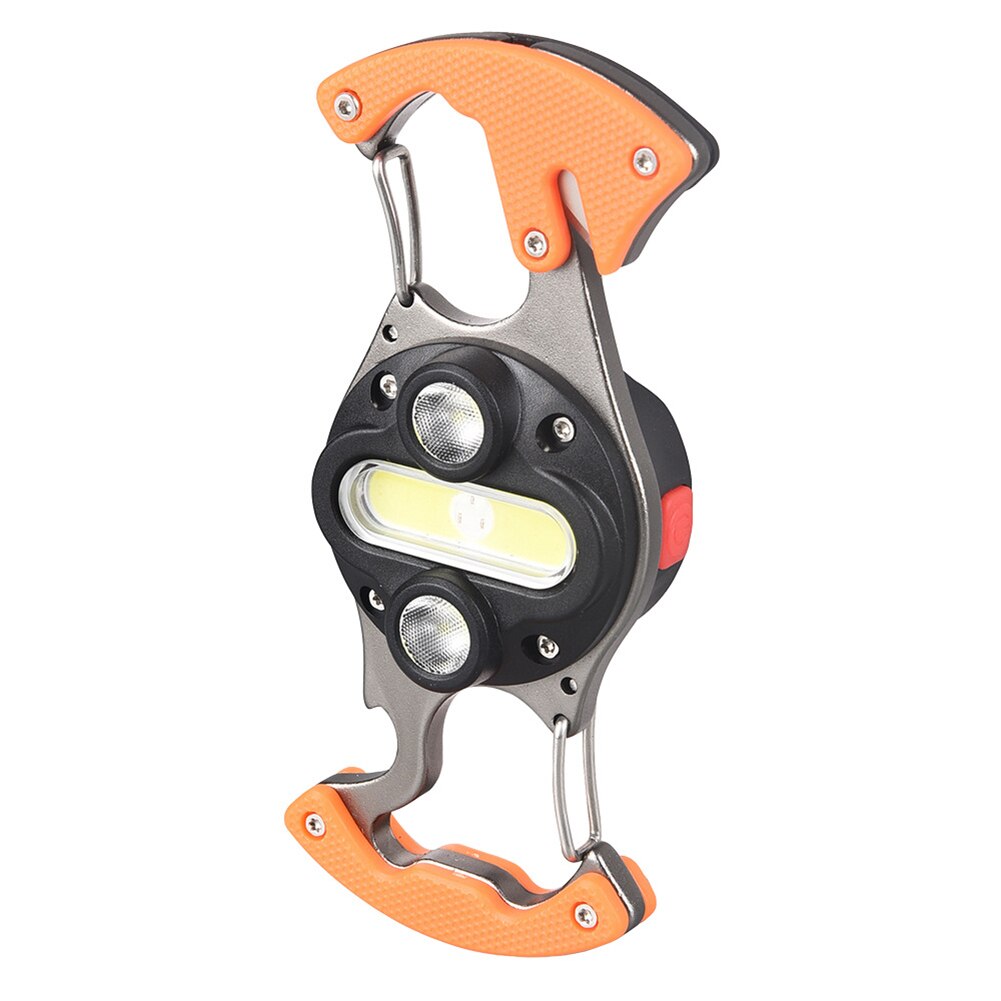7in1 Taschenlampe Survival Camping Schlüsselanhänger | Brehn