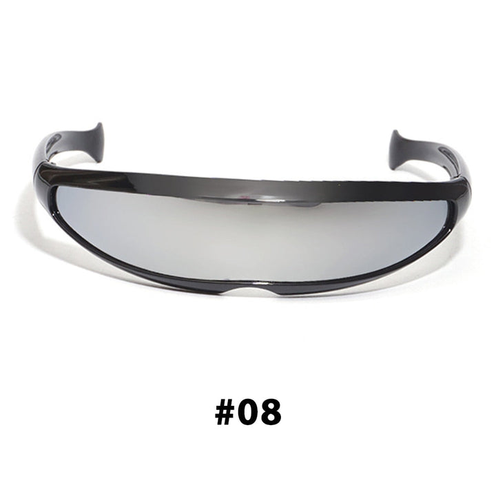 VIvolux | Futuristische Cyborg Cosplay Sonnenbrille