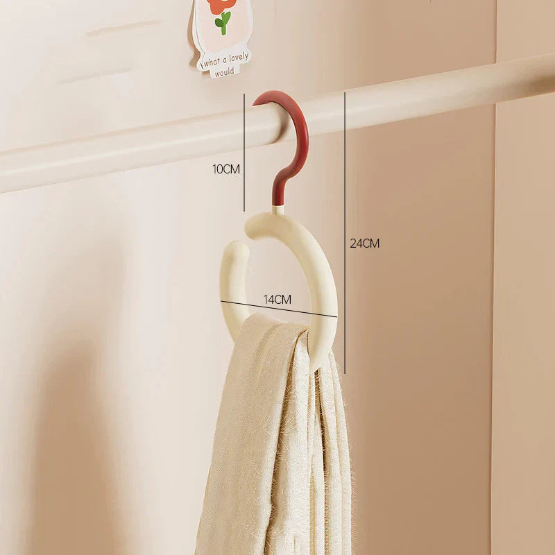 Brehn | 2-teilig Rotierender Multi-Haken Kleider Organizer Hänger