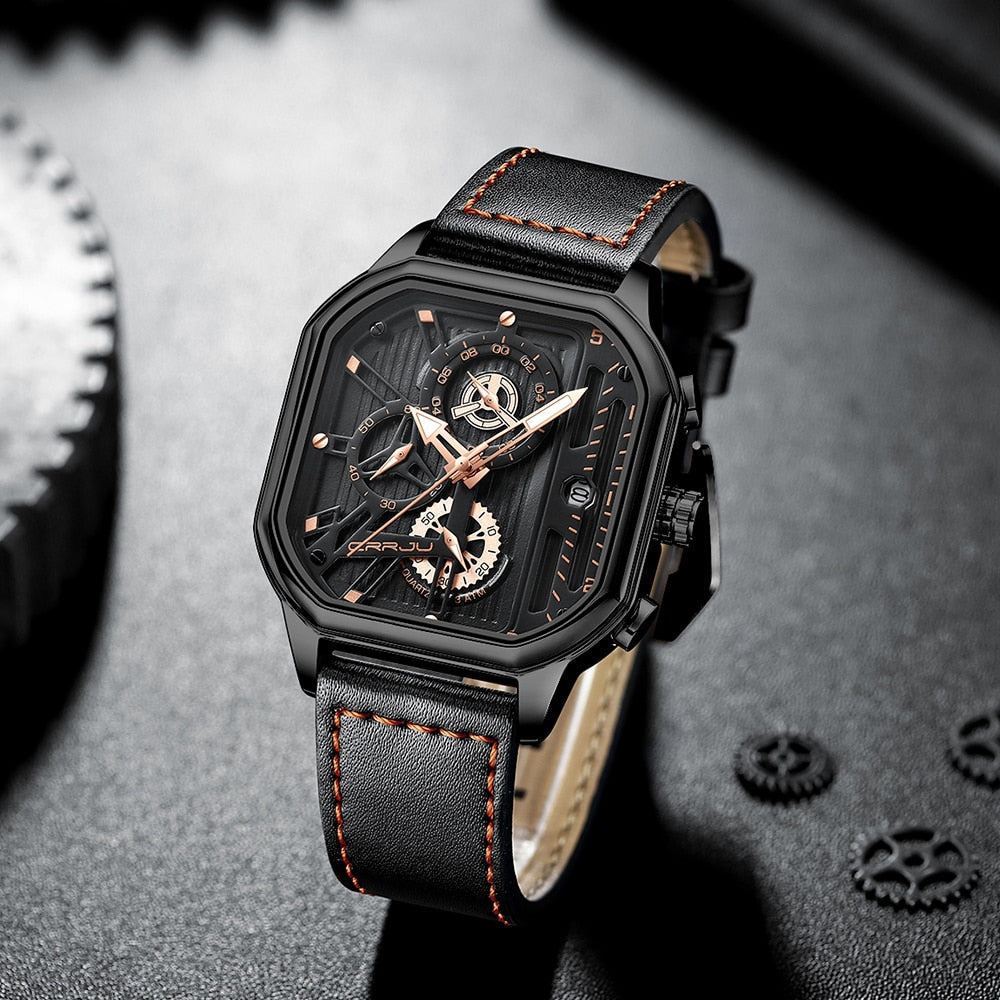 Brehn | Wavefront Timely Square Wasserdichte Uhr