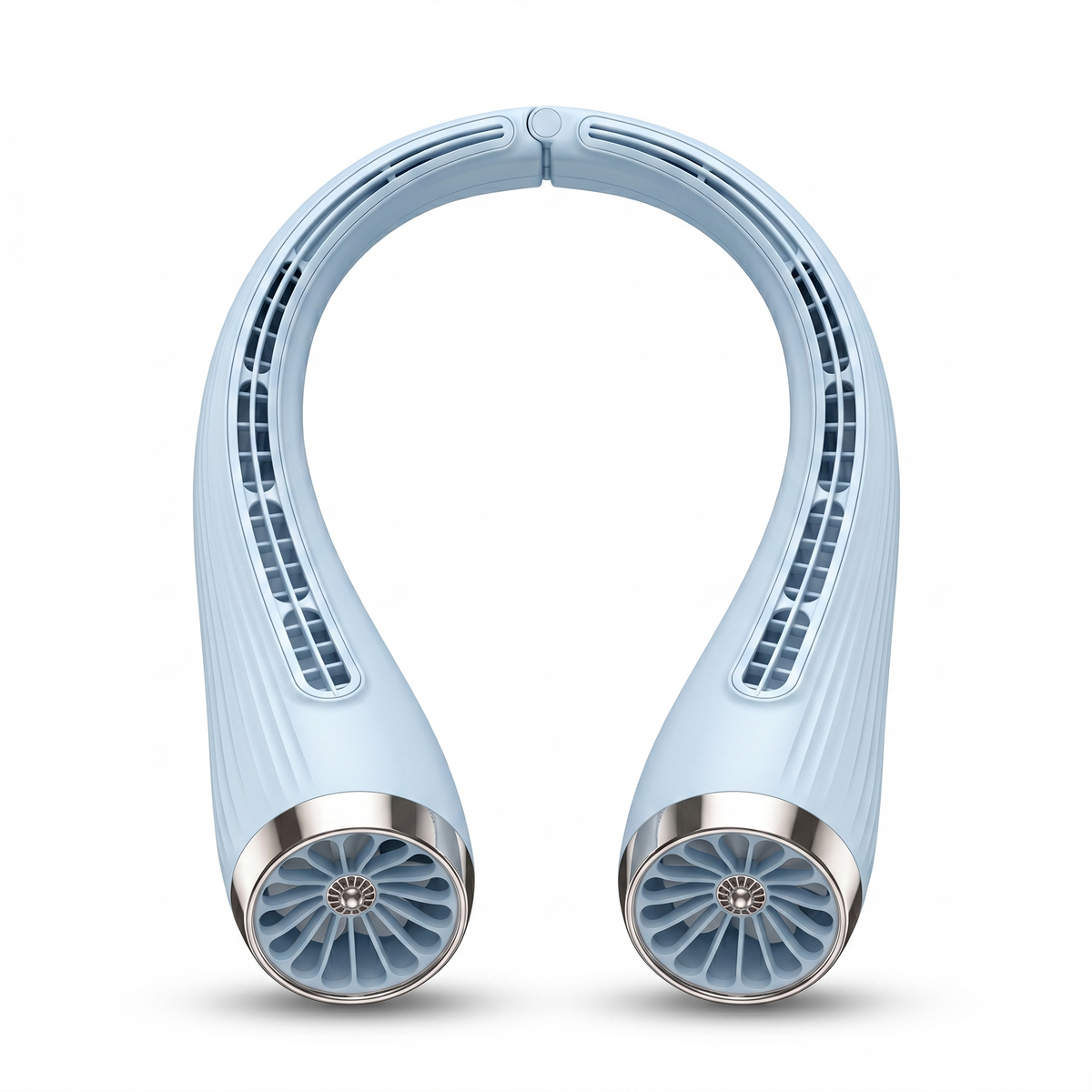 Lightweight S5 Turbo bladeless neck fan worn for hands-free cooling