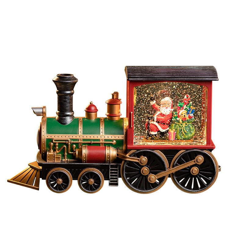 Brehn | Weihnachtsmann Weihnachtszug Spieluhr