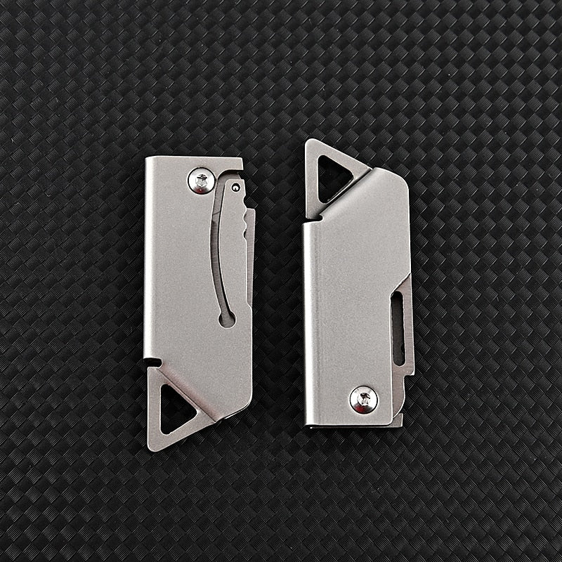 Faltbares Master Edelstahl Überlebens-Mini-Messer | Brehn
