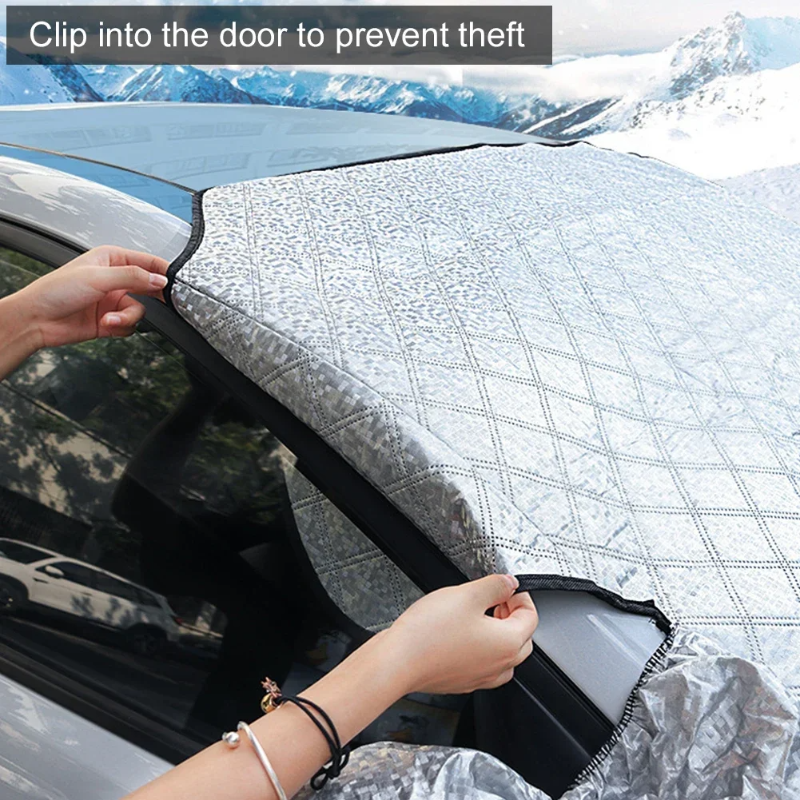 AllWeather Shield – Magnetische Windschutzscheibenabdeckung für Auto, Anti-Reif & UV | Brehn