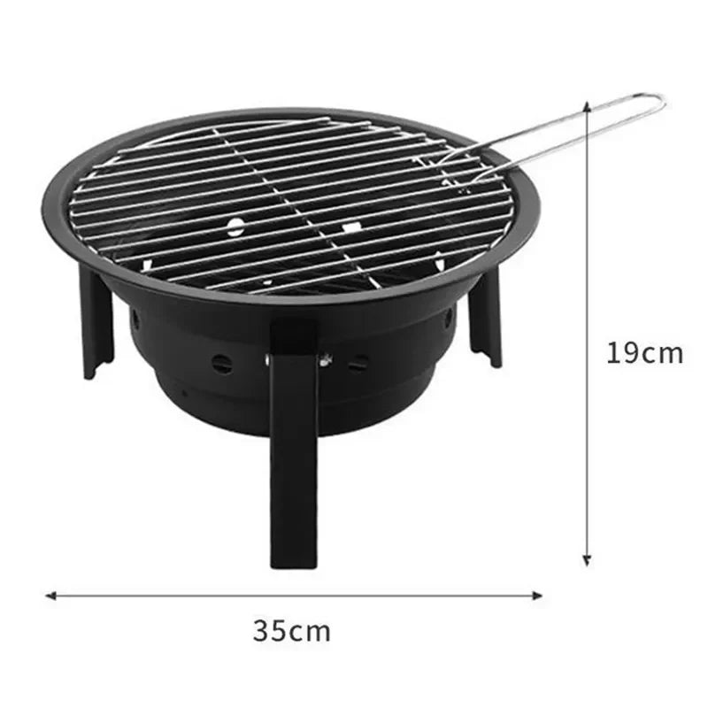 Portabler Antihaft Elite Abenteuer Campinggrill | Brehn