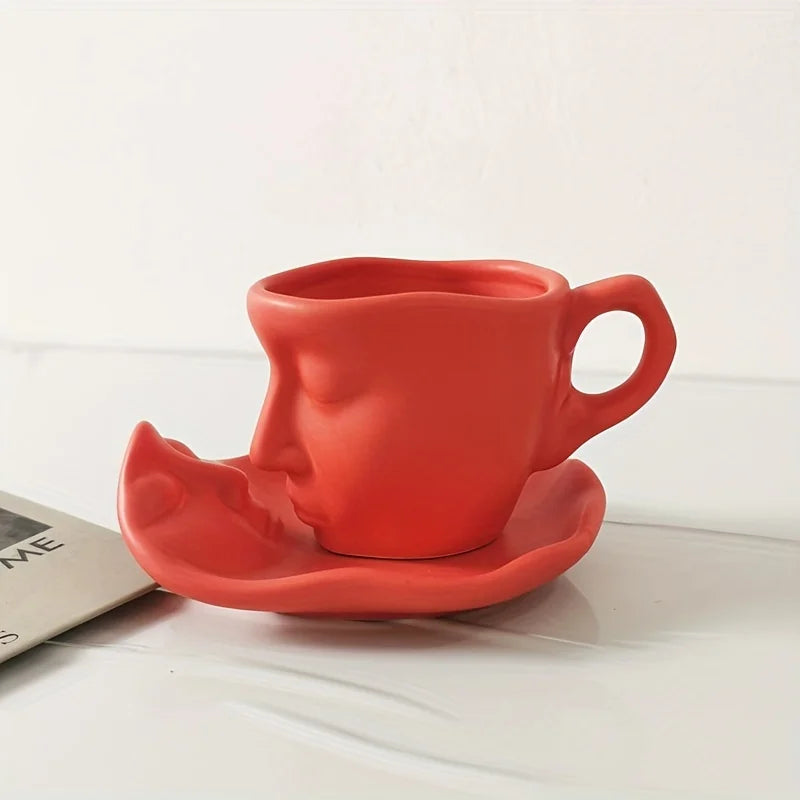 Brehn | Love Forever Kiss Keramiktasse