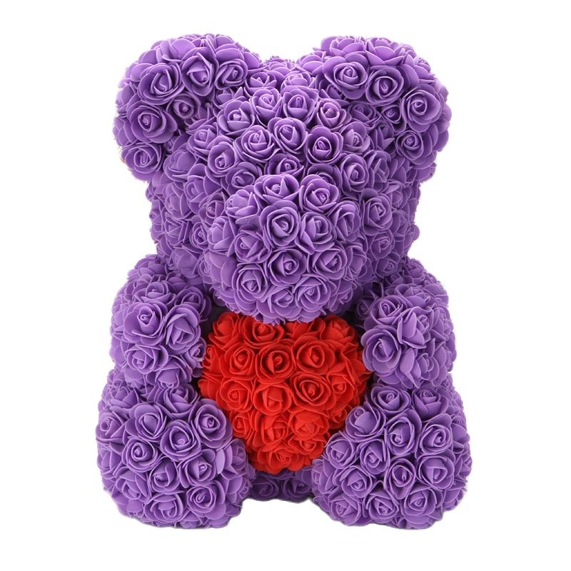 Brehn | Künstliche Rosenblumen Teddybär